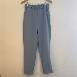 Lululemon Gray High-Waisted Jogger Pants